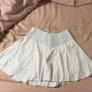 Elegant White Women's Skirt